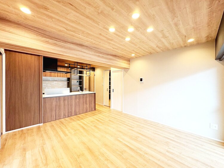 居間 ひとつひとつの空間に宿した機能性、そして美意識。