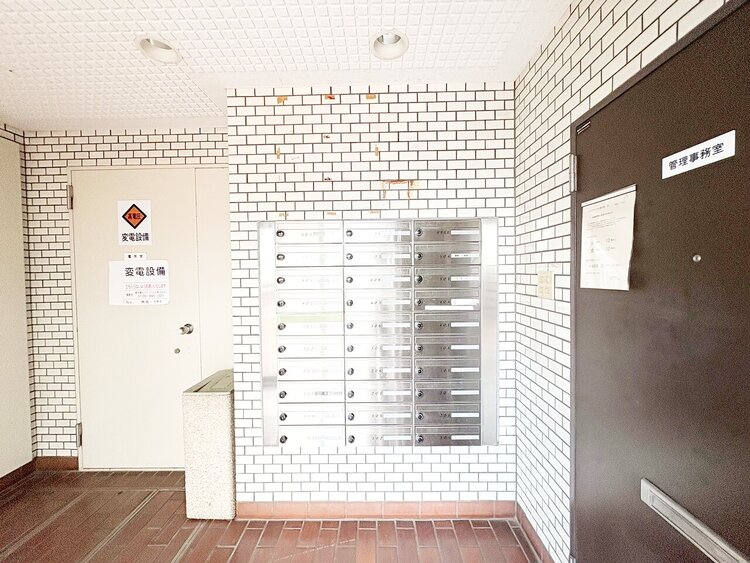 設備 郵便物を受け取るための郵便受けも、きちんと管理されています。