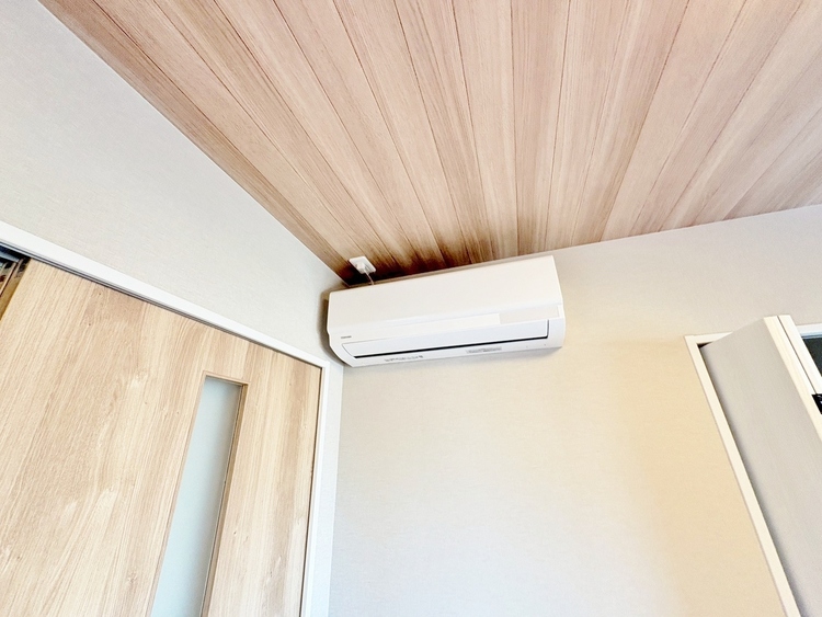 設備 エアコンが設置済みですので、お住まいになってからすぐに快適な生活を送れます。