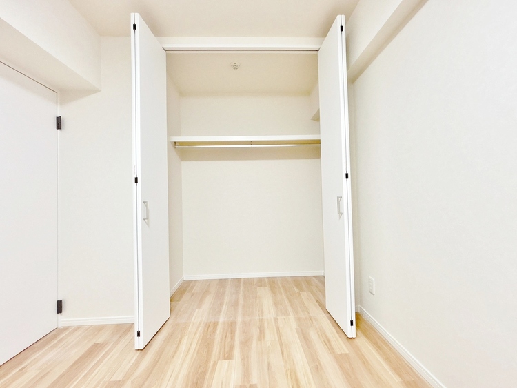 収納 居室にはクローゼットがあり、荷物もスッキリ収納して快適にお過ごしいただけます。