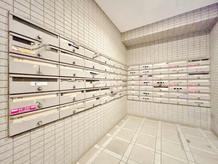 設備 郵便物を受け取るための郵便受けも、きちんと管理されています。