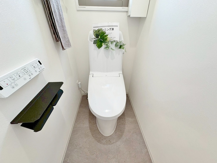 トイレ 暮らしの中のさりげないひとときの快適さにも、こだわりを、持って設備を配しております。