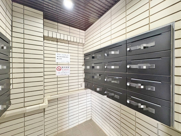 その他 郵便物を受け取るための郵便受けも、きちんと管理されています。