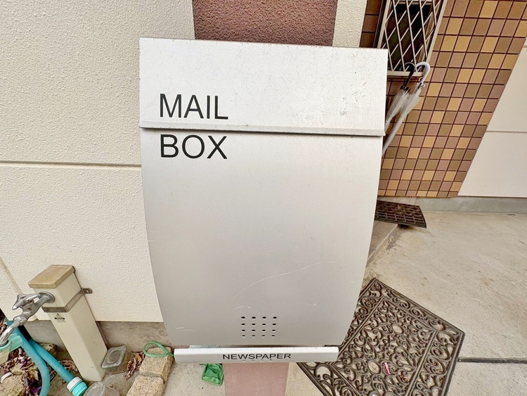 その他 郵便物を受け取るための郵便受け。