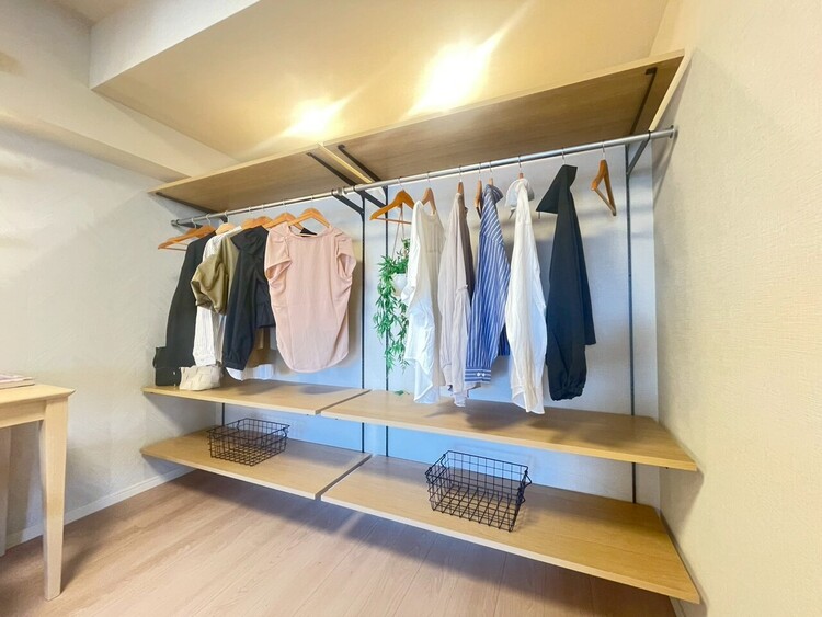 収納 居室にはクローゼットがあり、荷物もスッキリ収納して快適にお過ごしいただけます。