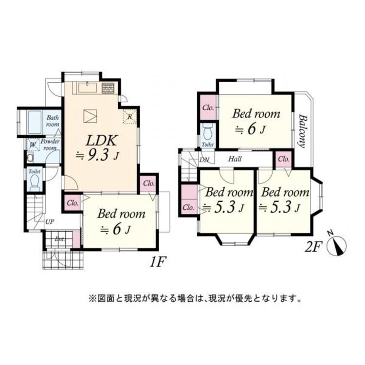 間取り 間取図　4DK