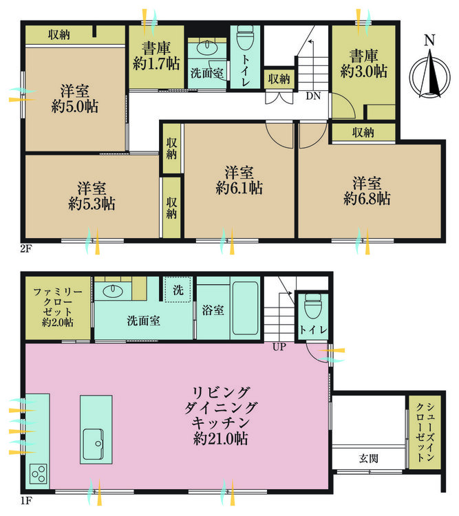 その他 4LDK、土地面積181.52m2、建物面積131.88m2