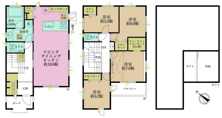 その他 4LDK、土地面積120.42m2、建物面積111.47m2