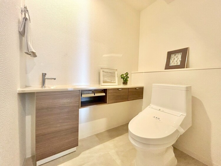 その他 清潔感の高いお手洗い。