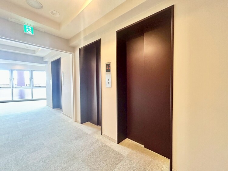 その他 エレベーター完備のため荷物が多くなっても安心。