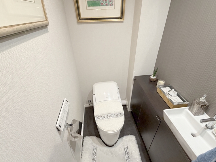 その他 清潔感の高いお手洗い。