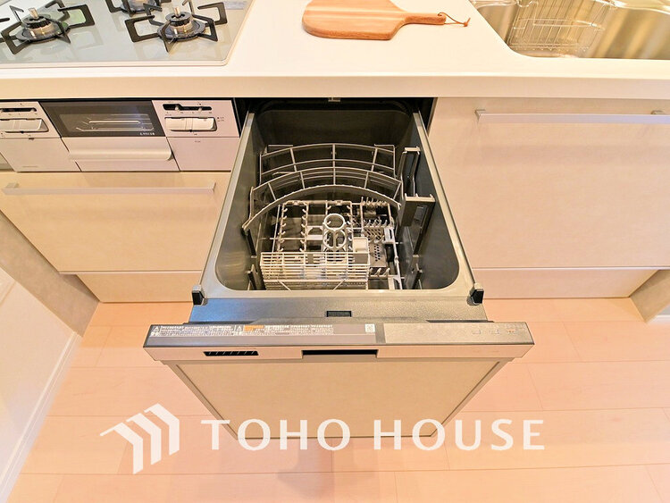 その他 ビルトイン式食洗機完備のシステムキッチンで食後もゆったり家族団らん