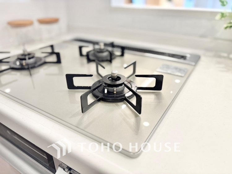 キッチン 【KITCHEN】◆家族のおはよう◆の声を笑顔で迎えてあげられるシステムキッチン。朝ごはんが楽しみでちょっと早起きしたくなるんです。