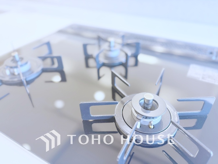 キッチン 【KITCHEN】◆家族のおはよう◆の声を笑顔で迎えてあげられるシステムキッチン。朝ごはんが楽しみでちょっと早起きしたくなるんです。