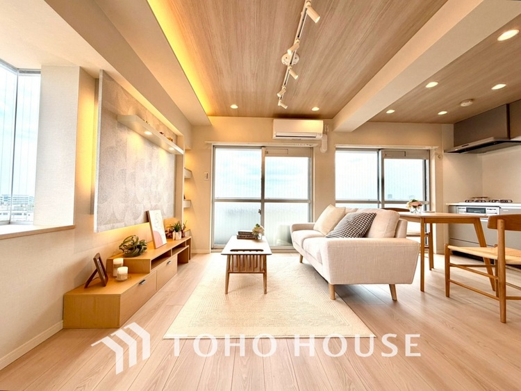 内装 【LIVING】◆家族◆愛する家族を一目で見渡せる。家族が集う空間。永遠に続く幸せな毎日を、ここで。