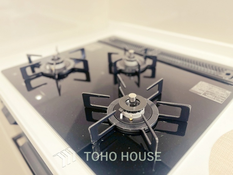 キッチン 【KITCHEN】◆家族のおはよう◆の声を笑顔で迎えてあげられるシステムキッチン。朝ごはんが楽しみでちょっと早起きしたくなるんです。