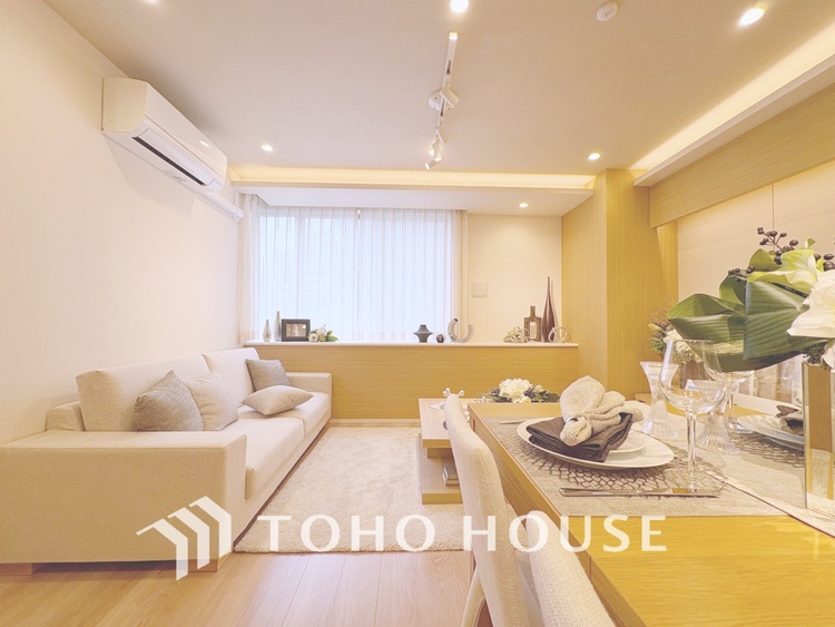 内装 【LIVING】◆simple is best◆無駄のない綺麗なつくりのリビングルームであなただけの暮らしを。