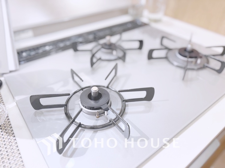 キッチン 【KITCHEN】◆家族のおはよう◆の声を笑顔で迎えてあげられるシステムキッチン。朝ごはんが楽しみでちょっと早起きしたくなるんです。