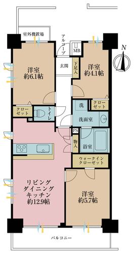 藤和シティホームズ三鷹禅林寺通りの物件画像