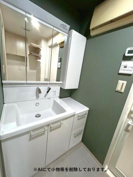 洗面 収納の多さや水回りの動線など、毎日使う場所だからこそ、実物を見て確かめて下さい。