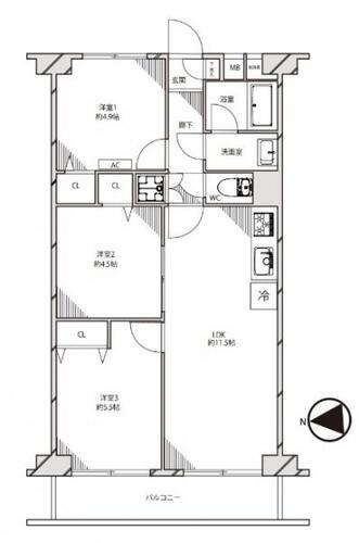 秀和めじろ台レジデンスの物件画像