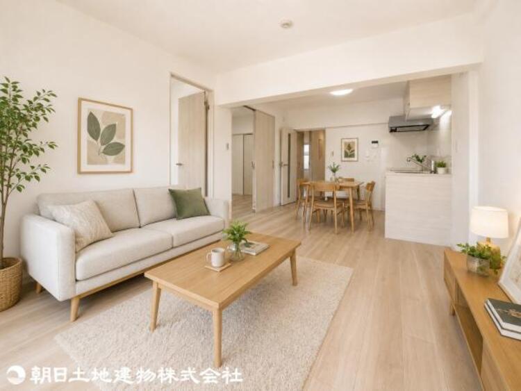 居間 ※家具・小物はCG画像になります。