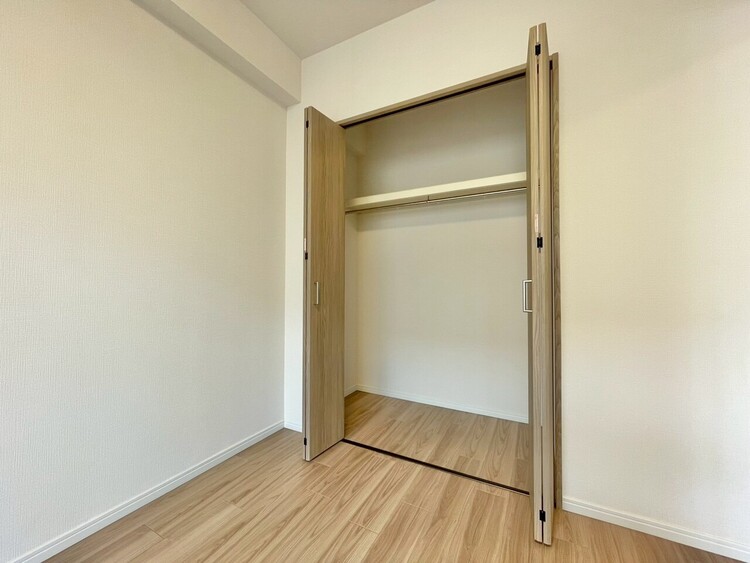 収納 居室にはクローゼットがあり、荷物もスッキリ収納して快適にお過ごしいただけます。