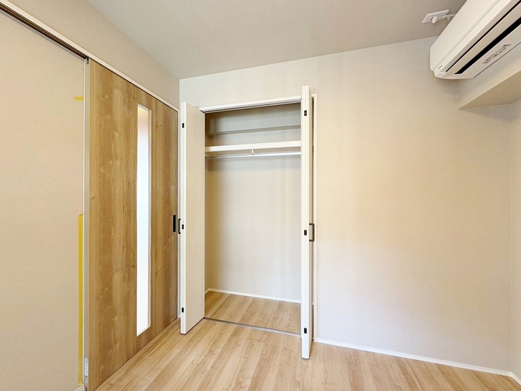 収納 居室にはクローゼットがあり、荷物もスッキリ収納して快適にお過ごしいただけます。