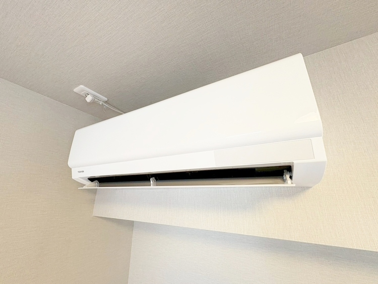 設備 エアコンが設置済みですので、お住まいになってからすぐに快適な生活を送れます。