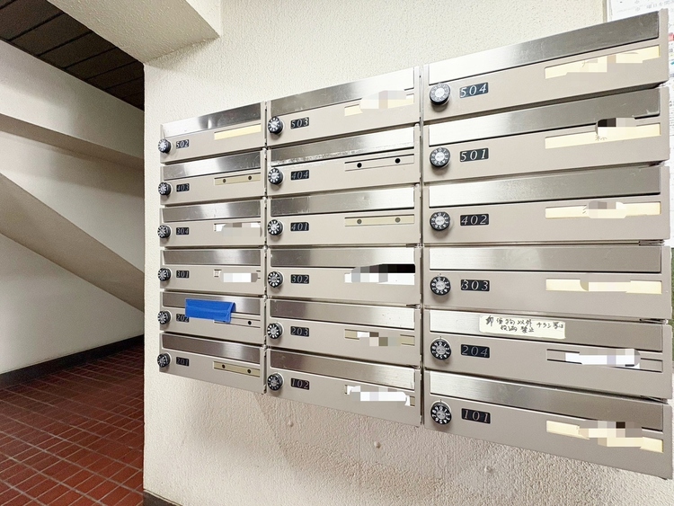 その他 郵便物を受け取るための郵便受けも、きちんと管理されています。