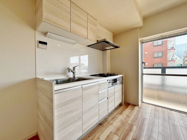 キッチン 洗練されたスタイリッシュなデザイン性と使いやすさを備えた仕様。