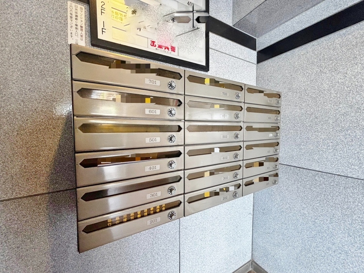 その他 郵便物を受け取るための郵便受けも、きちんと管理されています。