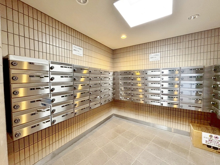 その他 郵便物を受け取るための郵便受けも、きちんと管理されています。