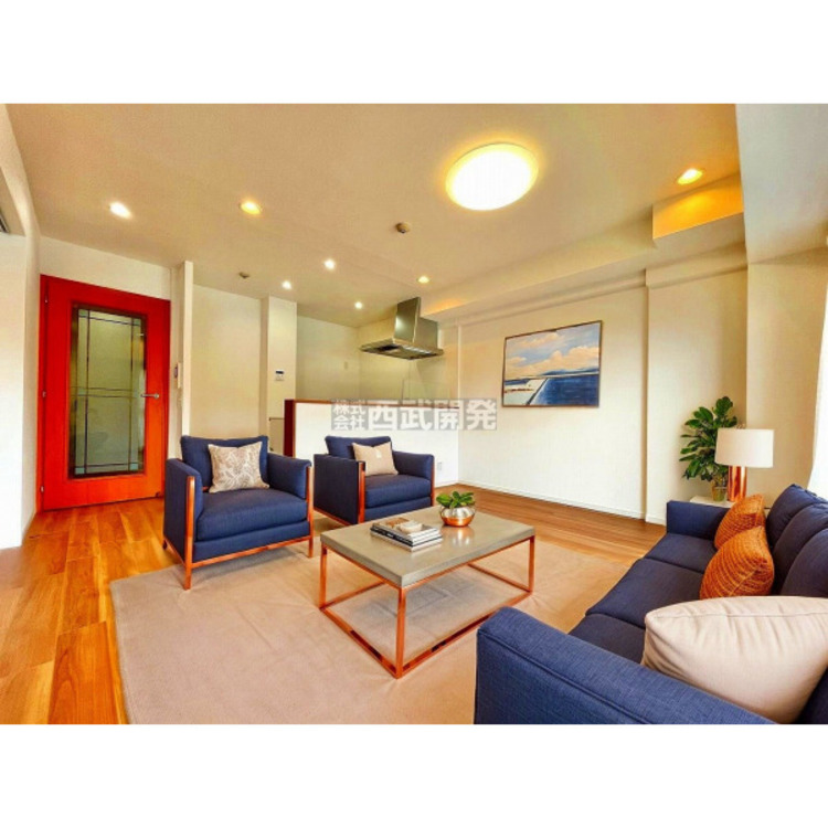 居間 配置してある家具や小物はCGによるイメージです