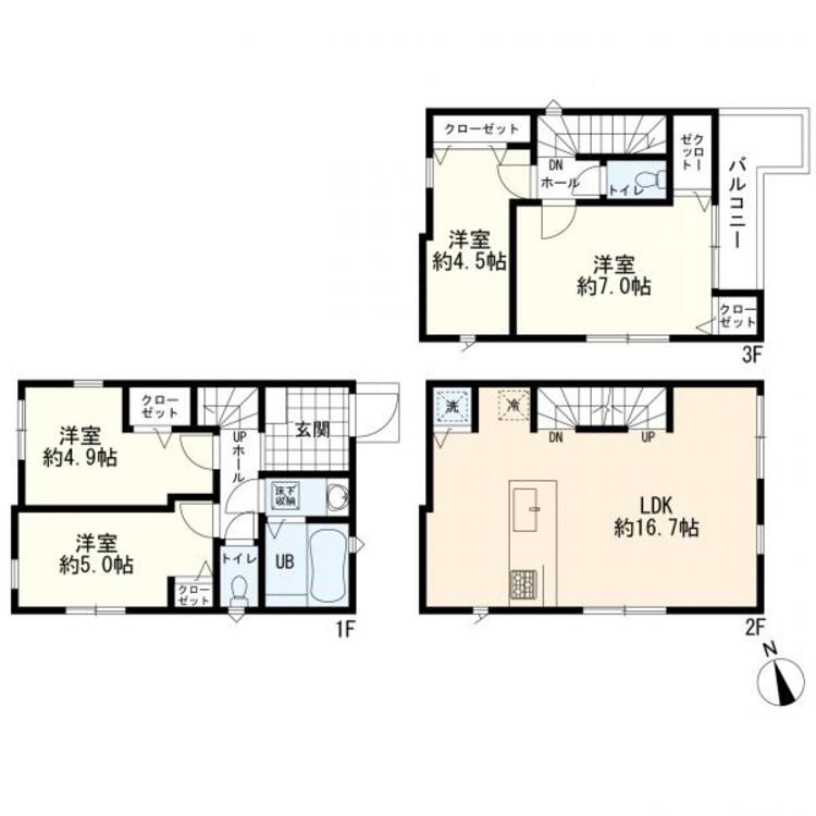 間取り ４ＬＤＫ