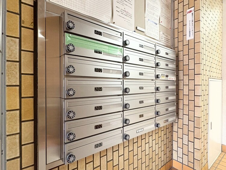 その他 郵便受けも、きちんと管理されています。