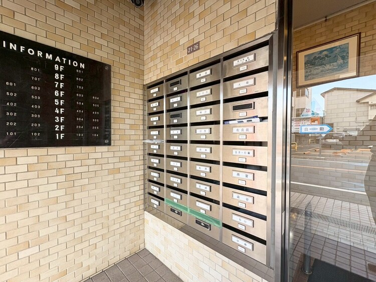 その他 郵便受けも、きちんと管理されています。