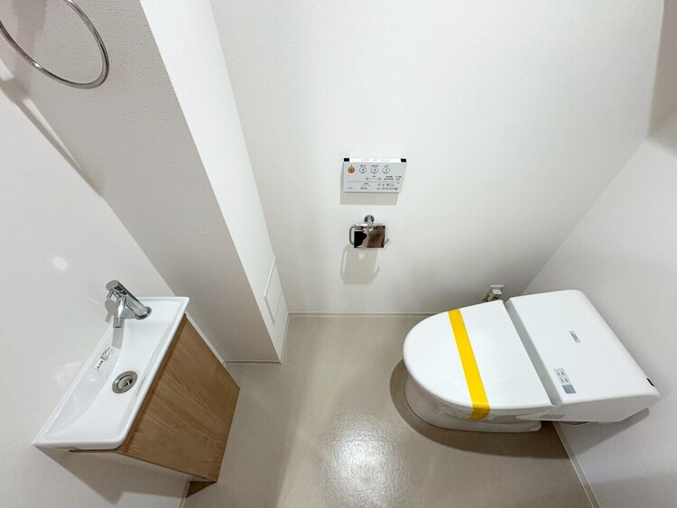 その他 清潔感の高いお手洗い。