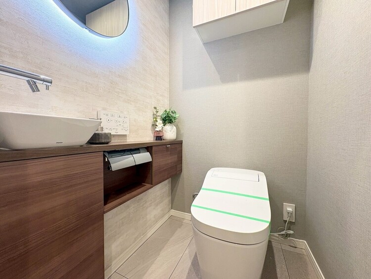 その他 清潔感の高いお手洗い。