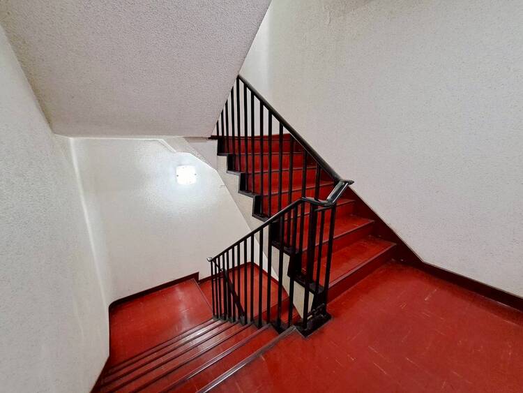 その他 共用部の階段です。明るく清潔に管理されています。