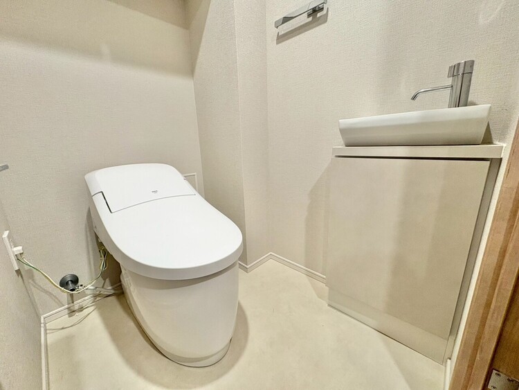 その他 清潔感の高いお手洗い。