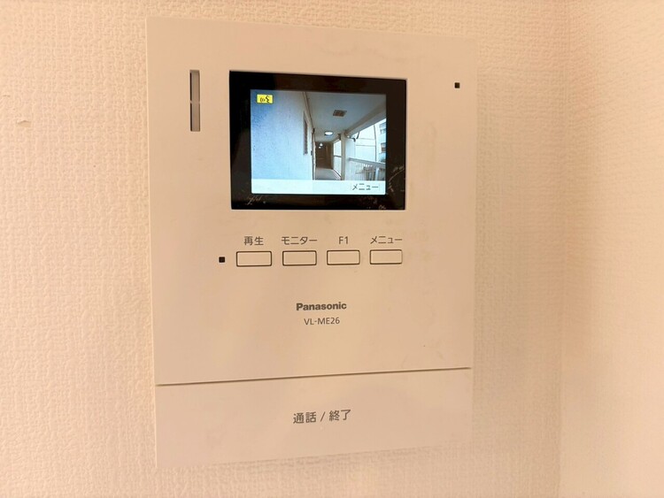 その他 誰が来てもわかる様にモニター付きインターホンを設置。