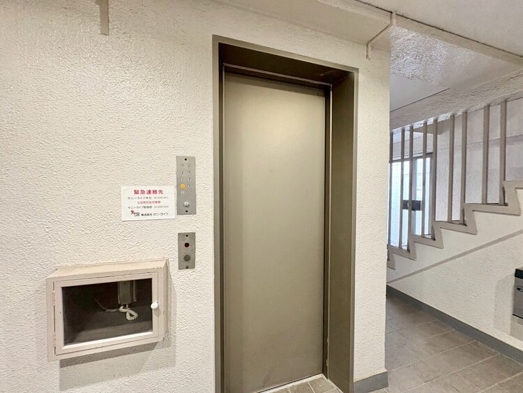 その他 エレベーター完備のため荷物が多くなっても安心。