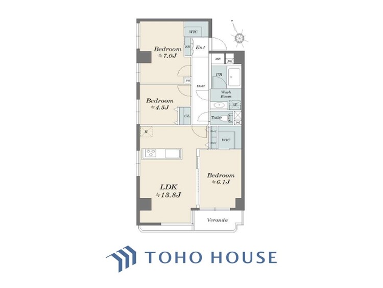 間取り 空間演出に拘り整然とセンス良く纏められた室内は最高の癒し空間でなければなりません。そこで暮らす方々のことを考え抜き、そして造りこんだ空間は極上の癒しを提供してくれます。