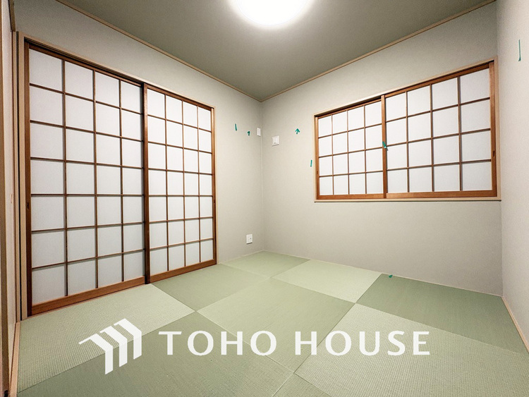 内装 客間はもちろん、個人のスペースにも使える和室