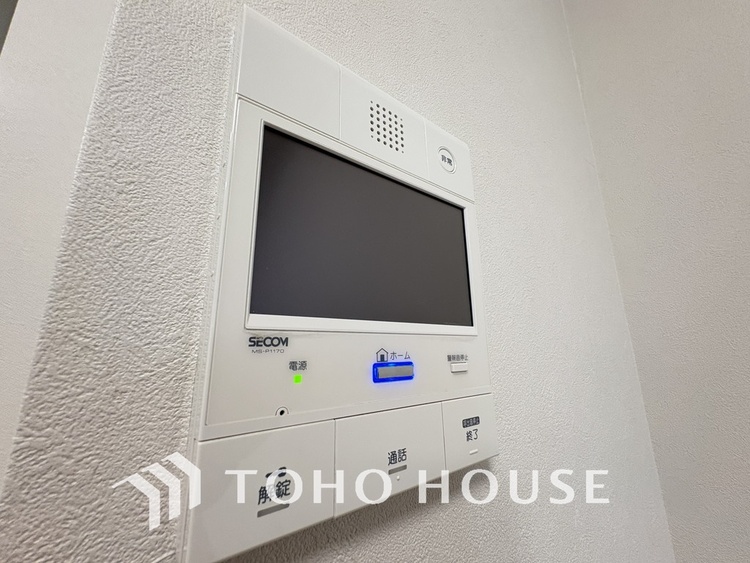その他 来客が一目でわかるモニター付きインターホン