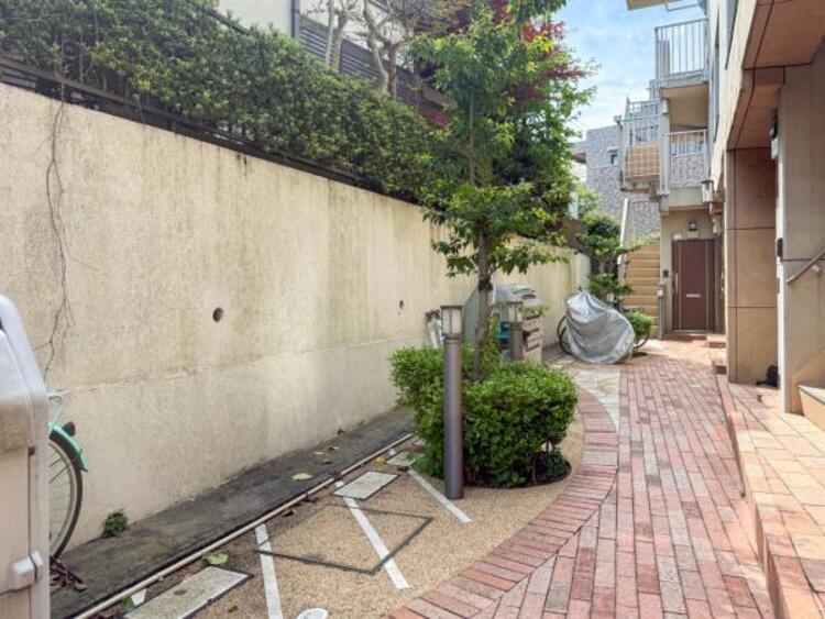 その他 敷地内に設けられた駐輪スペース。