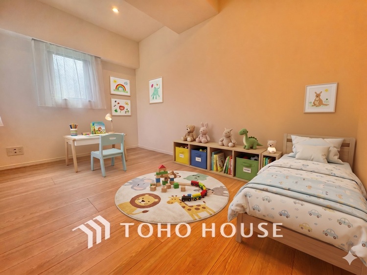 内装 ＊配置してある家具や小物はCGによるイメージ画像です。風の通り道。舞い込んでくる風が優しく躍り、室内に爽やかな空気を運んでくる。