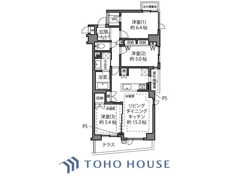 間取り 空間演出に拘り整然とセンス良く纏められた室内は最高の癒し空間でなければなりません。そこで暮らす方々のことを考え抜き、そして造りこんだ空間は極上の癒しを提供してくれます。