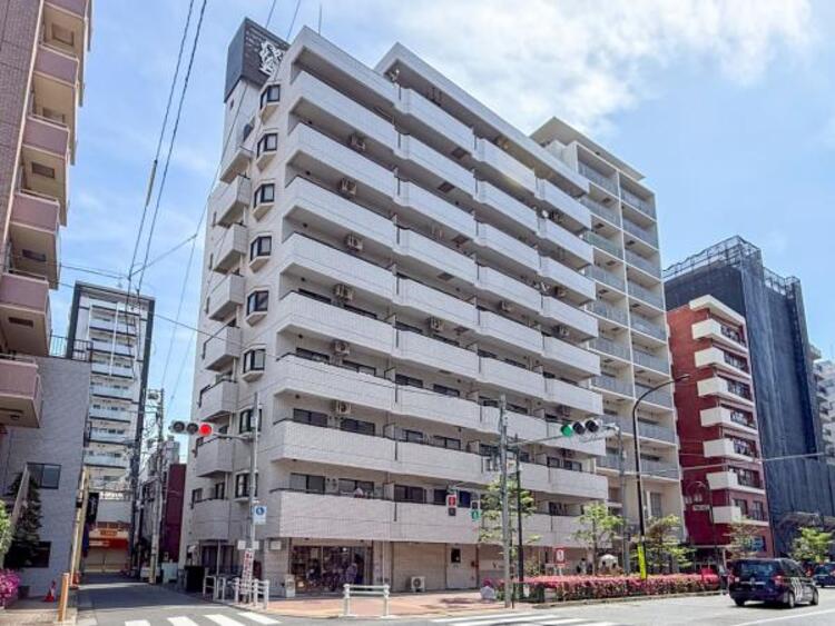 外観 落ち着いた色合いで、周囲の街並みに馴染む外観です。